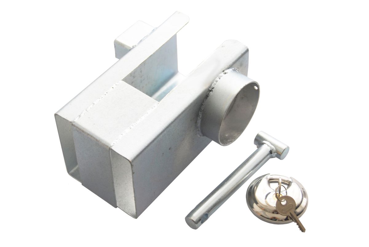 Diebstahlsicherung kpl., m. ru Schlossabdeckung, IMPORT