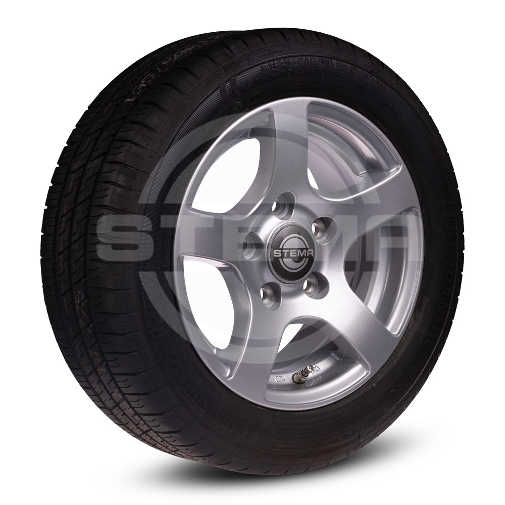 Rad 195/50 R13 C Li 104 N (5-Loch-Alufelge) SILVER Rad 195/50 R13 C Li 104 N (5-Loch-Alufelge) SILVER