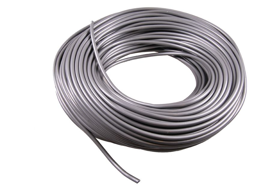 Planenseil, Ø 8 mm, silber, Kunststoff (Meterware), VPE: 100 m