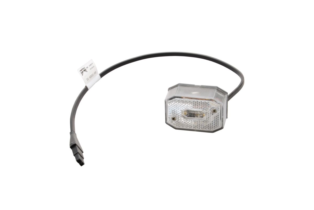 ASPÖCK Flexipoint I Begrenzungsleuchte weiß m. Rückstrahler, 0,5 m Kabel SV ASPÖCK Flexipoint I Begrenzungsleuchte weiß m. Rückstrahler, 0,5 m Kabel SV